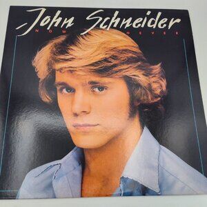 John Schneider Now or Never 12-inch vinyl record album LP 1981 Scotti